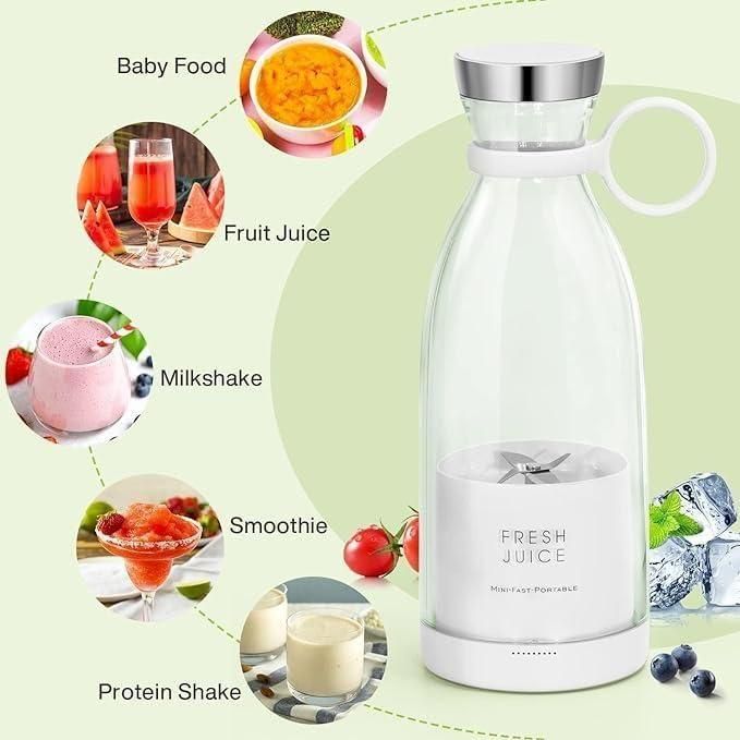 🍹 Travel Portable Mini Juice Blender – Fresh Juice Anywhere, Anytime!