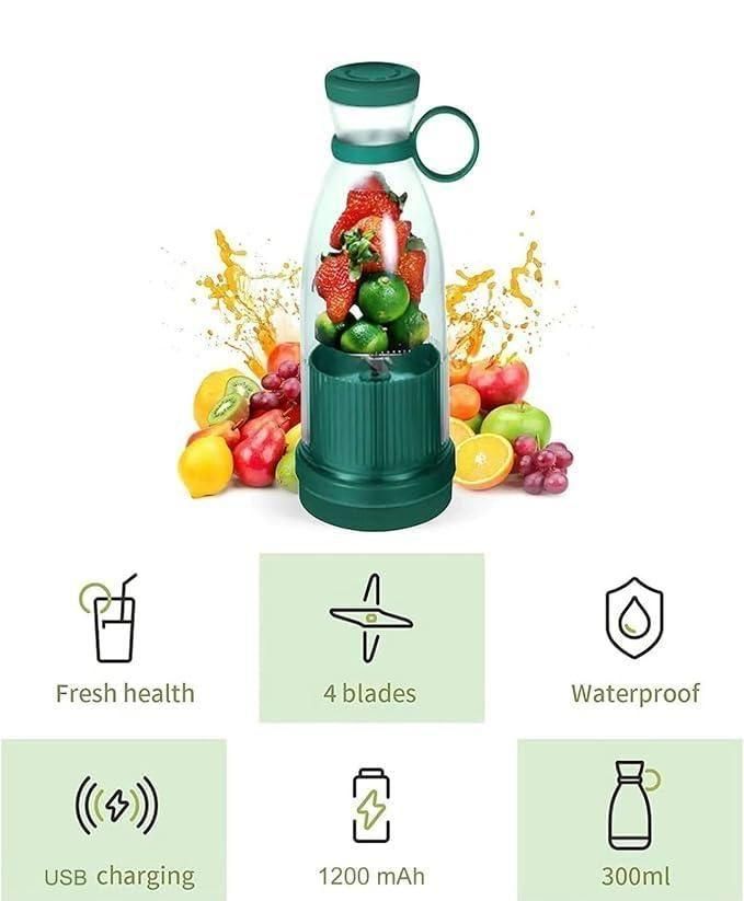 🍹 Travel Portable Mini Juice Blender – Fresh Juice Anywhere, Anytime!