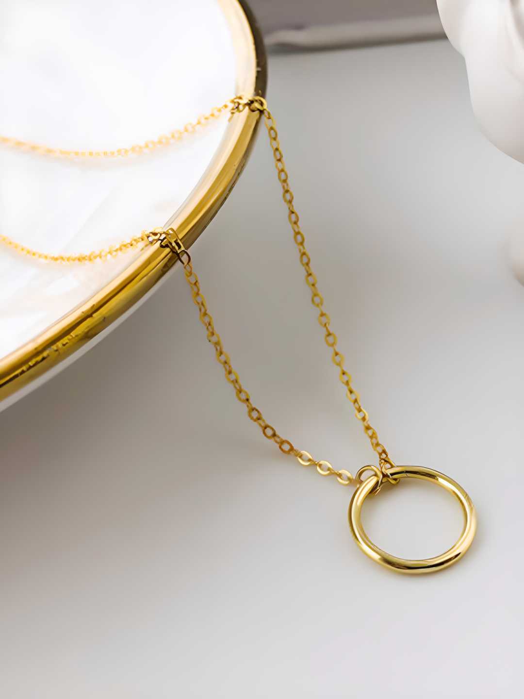 Gold-Plated Stylish Necklace