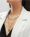 Silver Plated Stylish Necklace